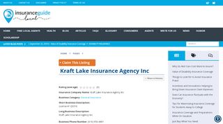 
                            4. Kraft Lake Insurance Agency Inc - …