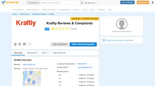 
                            7. Kraftly Reviews, Complaints & Customer Ratings (2019)