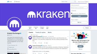 
                            3. Kraken Exchange (@krakenfx) | Twitter