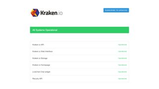 
                            7. Kraken.io Status