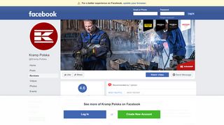 
                            8. Kramp Polska - Reviews | Facebook