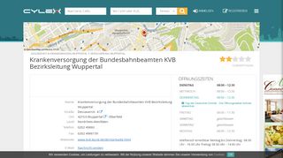 
                            8. Krankenversorgung der Bundesbahnbeamten KVB Bezirksleitung ...