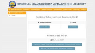 
                            1. Krantiguru Shyamji Krishna Verma Kachchh University