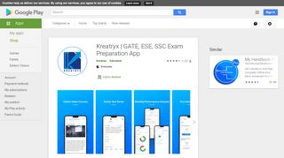 
                            6. Kreatryx | GATE, ESE, SSC Exam Preparation App