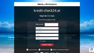 
                            3. kredit-check24.at - Above.com Marketplace