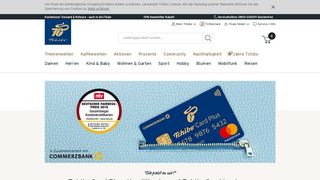 
                            7. Kreditkarte für TchiboCard Kunden bei Tchibo
