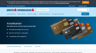 
                            6. Kreditkarten – Mastercard & Visa | Erste Bank und …