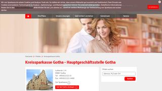 
                            2. Kreissparkasse Gotha - Hauptgeschäftsstelle Gotha, Lutherstr ...