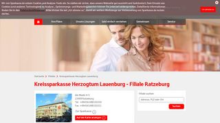 
                            4. Kreissparkasse Herzogtum Lauenburg - Filiale Ratzeburg, Am ...