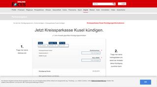 
                            7. Kreissparkasse Kusel kündigen ⇒ so schnell geht's | …