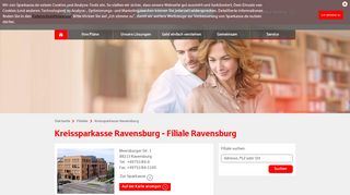 
                            3. Kreissparkasse Ravensburg - Filiale Ravensburg ...