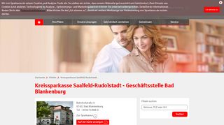 
                            5. Kreissparkasse Saalfeld-Rudolstadt - Geschäftsstelle Bad ...