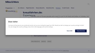 
                            7. Kreuzfahrten.de – Travel | Miles & More