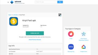 
                            4. Kript Paid Apk Download latest version 1.1- com.kriptpaid.app