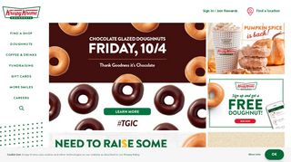 
                            3. Krispy Kreme - Doughnuts, Coffee & Drinks