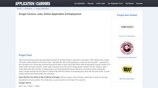 
                            6. Kroger Careers: Jobs, Online Application & Employment