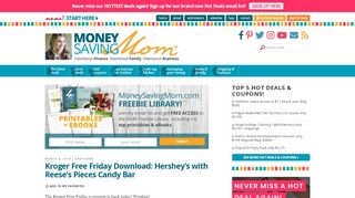 
                            9. Kroger Free Friday Download: Hershey's with Reese's Pieces Candy ...