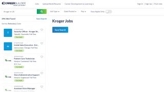 
                            5. Kroger Jobs - Apply Now | CareerBuilder