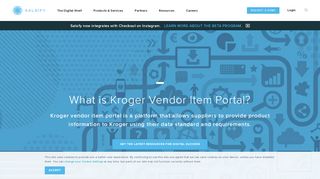 
                            4. Kroger Vendor Item Portal | Salsify