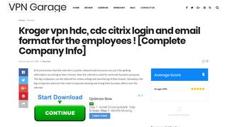 
                            3. Kroger vpn hdc, cdc citrix login and email format …