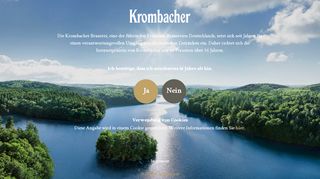 
                            1. Krombacher Startseite | Krombacher