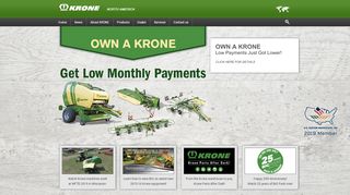 
                            2. Krone North America: Home