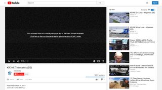 
                            8. KRONE Telematics (DE) - YouTube