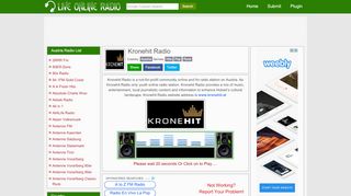 
                            8. Kronehit Radio - Live Online Radio