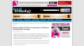 
                            8. Kronos delivers The Co-operative workforce management ...