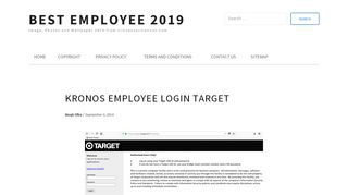 
                            10. Kronos Employee Login Target - Best Employee …