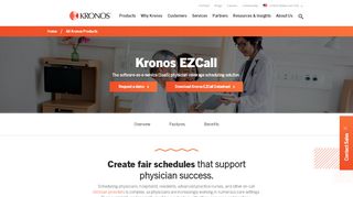 
                            3. Kronos EZCall for Clinicians Physician Scheduling …