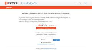 
                            11. Kronos Inc.: Log in to the site