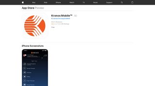 
                            10. ‎Kronos Mobile™ on the App Store - apps.apple.com