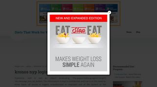 
                            2. kronos nyp login | Diets That Work for Women