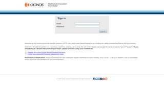 
                            7. Kronos SecureTransport Login