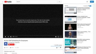 
                            8. Kronos Self Scheduling for Employees - YouTube