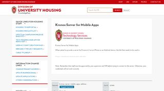 
                            2. Kronos Server for Mobile Apps