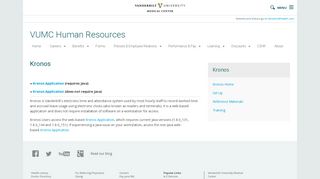 
                            7. Kronos | VUMC Human Resources