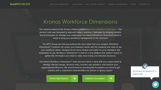 
                            9. Kronos Workforce Dimensions – The WFC Group