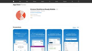 
                            8. ‎Kronos Workforce Ready Mobile on the App Store