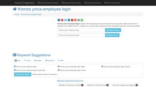 
                            3. Kronos ymca employee login - keyword-suggest …