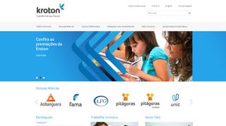 
                            6. Kroton Educacional - mzweb.com.br