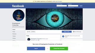 
                            1. Kryptogenex Corporate - Home | Facebook