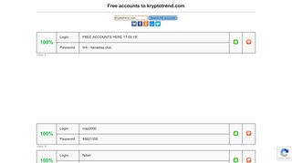 
                            2. kryptotrend.com - free accounts, logins and passwords