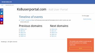 
                            7. ks8userportal.com domain info (Ks8 User Portal) - domain-status.com