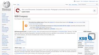 
                            9. KSB Company - Wikipedia