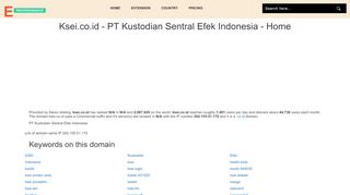 
                            7. ksei.co.id - PT Kustodian Sentral Efek Indonesia - Hom