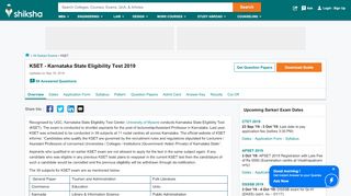 
                            7. KSET 2019 Exam: Registration, Syllabus, Results, Dates at ...