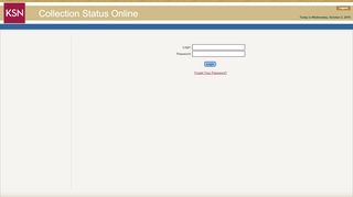 
                            5. KSN Collection Status Online