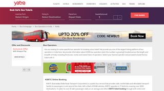 
                            2. Ksrtc Bus Tickets Booking Online @ 15% OFF | Buses Timing ...